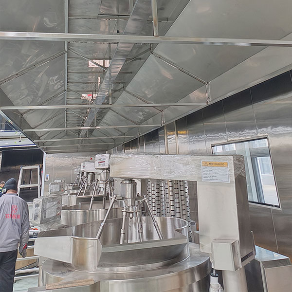 通风管道工程现场