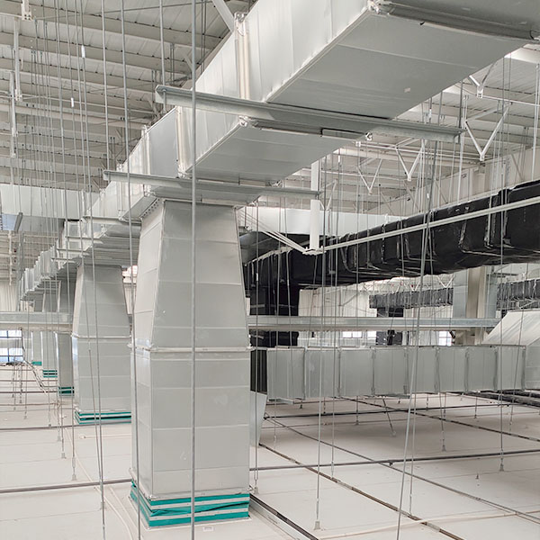 通风管道工程现场